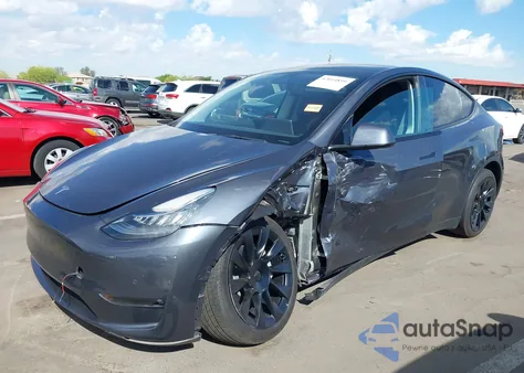 2022 Tesla Model Y Long Range Dual Motor All-Wheel Drive from USA, damaged, VIN 7SAYGDEEXNF367073